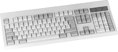 Standard-Tastatur HR-102 (groes Foto der Tastatur)